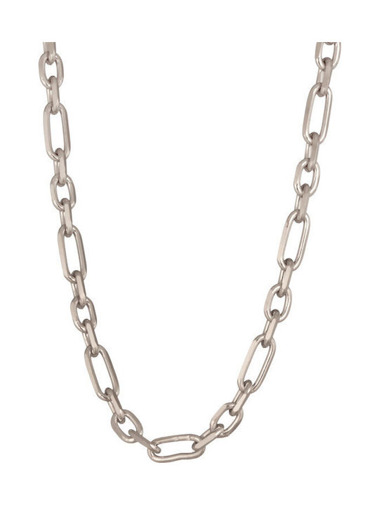 Herren Silberne Kette Nacken