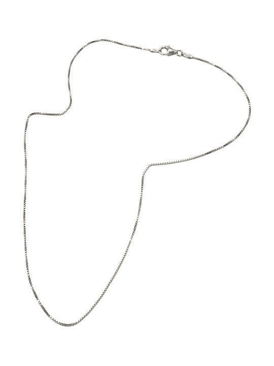 Silver Chain Neck Length 45cm