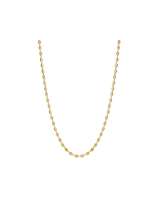 Chain Neck from Steel Gold-plated