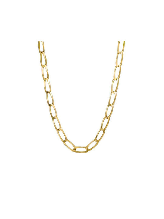 Silver Chain Neck Gold-plated