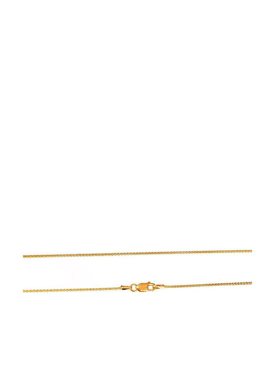 Gatsa Златна Верига Врат 14K Дължина 50cm