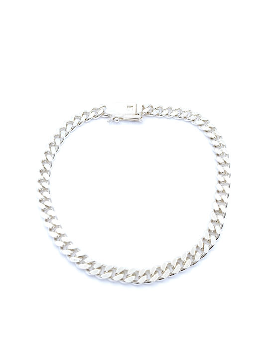 PS Silver Silver Chain Hand Thin Thickness 5.2mm and Length 18.3cm