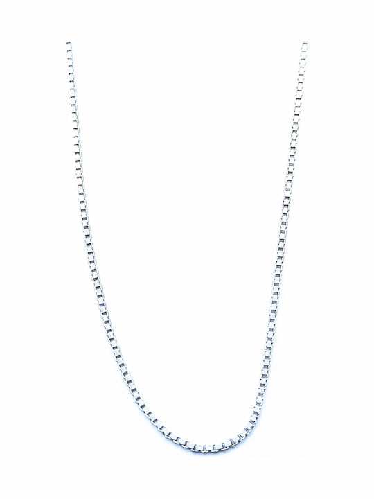 PS Silver Ασημένια Αλυσίδα Λαιμού Μήκους 45cm