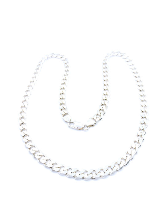 PS Silver Silver Chain Neck Thin Thickness 2.55mm and Length 54cm