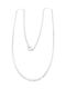 PS Silver Silberne Kette Nacken Theta Länge 50cm