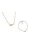 Tatu Moyo Set with Necklace & Bracelet from Gold