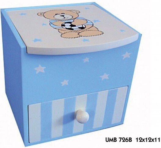 Royal Art Collection Dekorative Box 1Stück UMB726B Blau