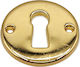 Forges Rosette - Türschild Möbel Gold