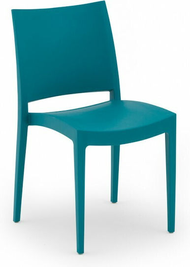 Chair Petrol Blue 42x45x80cm Chair Petrol Blue 42x45x80cm