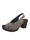 Suede Γόβες Γκρι