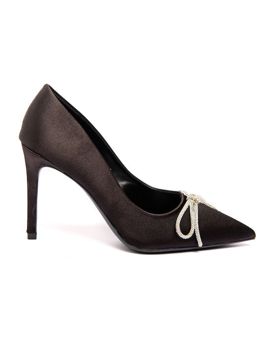 Malesa Pointed Toe Black Heels