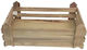 ED Collection Decorative Crate Garden Wooden 50cmx35cmx15cm 11688Α