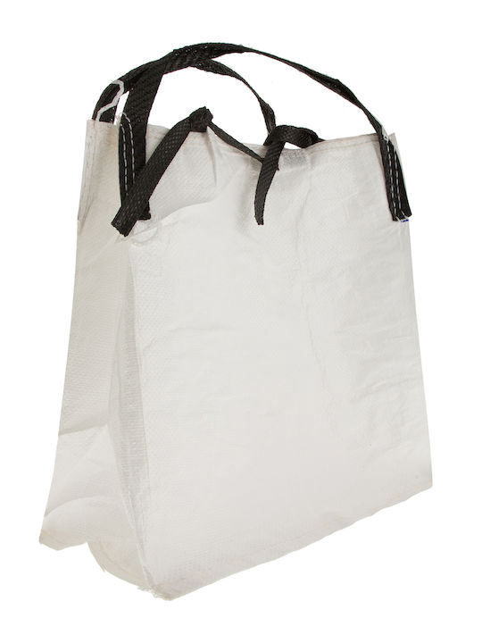 Plastic Shopping Bag in White color