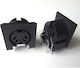 DIN Female Black Plug OEM456
