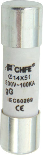 Sicherung Zylindrisch Keramik Fast-Bow 14x51mm 63A (01.165.0049) 10Stück