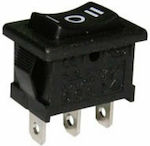 Mini On-off-on 3 On-Off switch Rocker with Lighting 1pcs