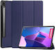 Pro Flip Cover Leather Blue Lenovo Tab P12 12.7"