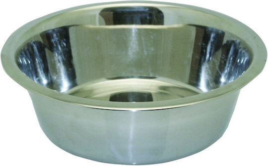 Happypet Stainless Steel Bowl Food for Dog & Cat 700ml 16.5cm in Gray Color