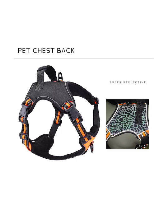 Animal Dog Harness Vest Orange Small 22.08.25480