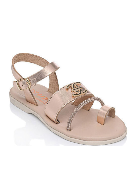 Kinder Sandalen Anatomisch Gold