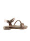 Scarpy Kinder Sandalen Gold