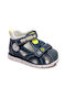 Weestep Shoe Sandals Lime Anatomic Blue