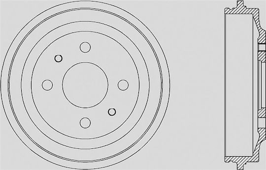 Open Parts Ταμπούρα για Fiat Cinquecento