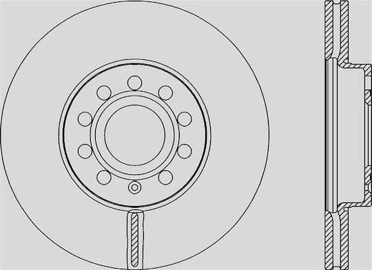Open Parts Bremsscheiben für Skoda Octavia