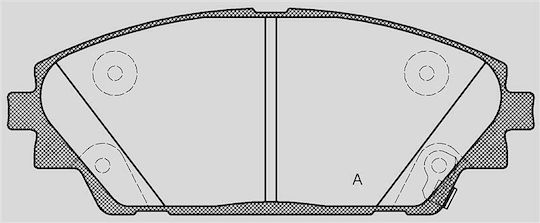 Open Parts Σετ Τακάκια για Mazda 3