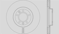 Open Parts Спирачни Дискове 1 Брой