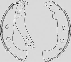 Open Parts Комплект Спирачни Обувки Open Parts Комплект Спирачни Обувки