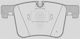 Open Parts Σετ Τακάκια για Audi 80 Mazda 2 / 3
