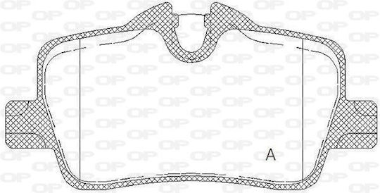 Open Parts Σετ Τακάκια για Mazda 3