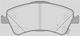 Open Parts Bremsbelag für Toyota Avensis