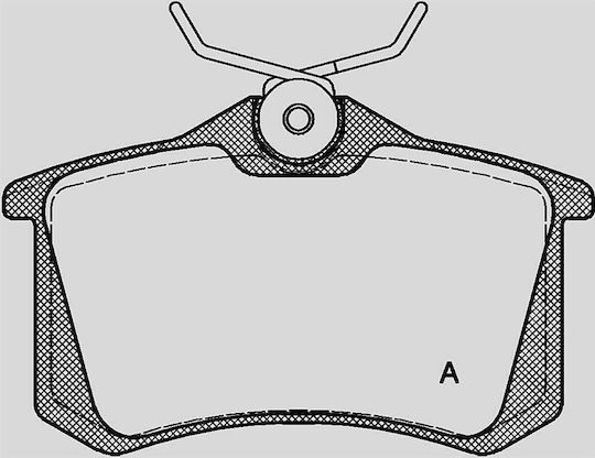 Open Parts Σετ Τακάκια για Audi A4 Mercedes-Benz S