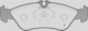 Open Parts Σετ Τακάκια για Chevrolet G Mercedes-Benz 320