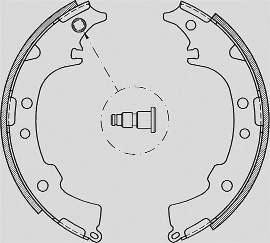 Open Parts Bremsbacken-Satz für Daihatsu Terios