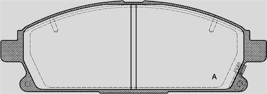 Open Parts Σετ Τακάκια για Nissan X-Trail