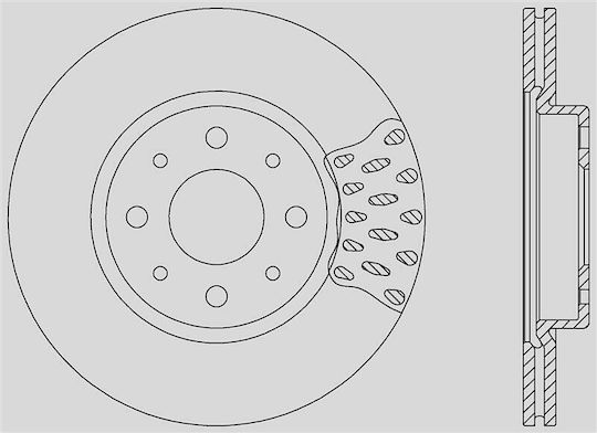 Open Parts Discuri de frână 1buc pentru Alfa Romeo Alfa 145 Fiat Felicitări