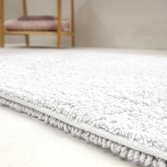 Fieldcrest Cotton Ultra Soft Bath Mat 2.200GSM White 40x60cm