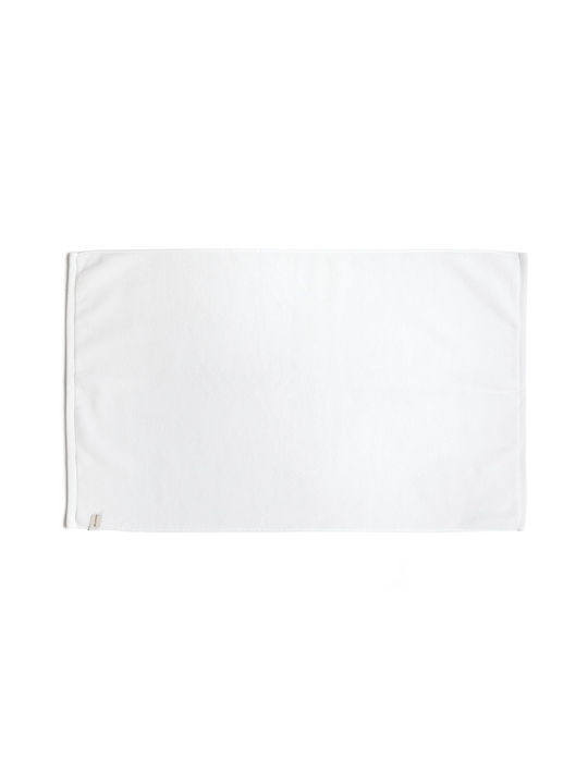 Hauz Bath Mat Cotton 1000GSM White 50x80cm