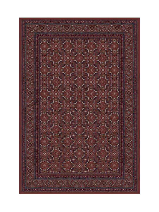 Rug Rectangular Red