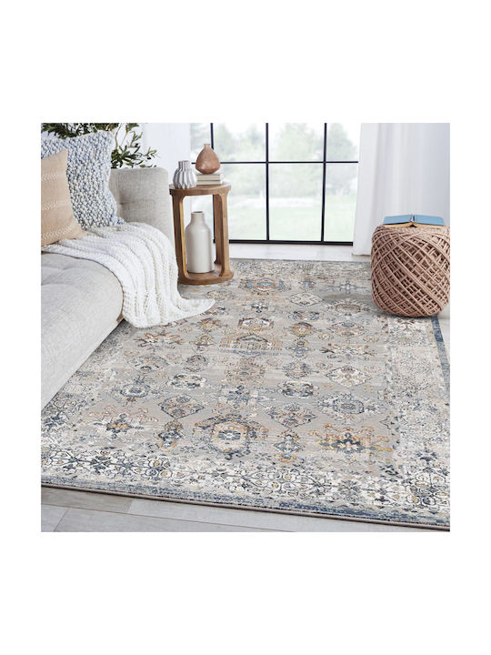 Rug Rectangular Gray