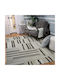Saray Home Geometric Χαλί Ορθογώνιο Γκρι 200x250cm