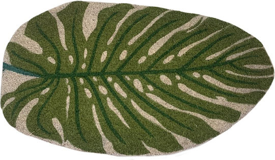 Entrance Mat Carpet with Anti-slip Backing Green 40x70cm