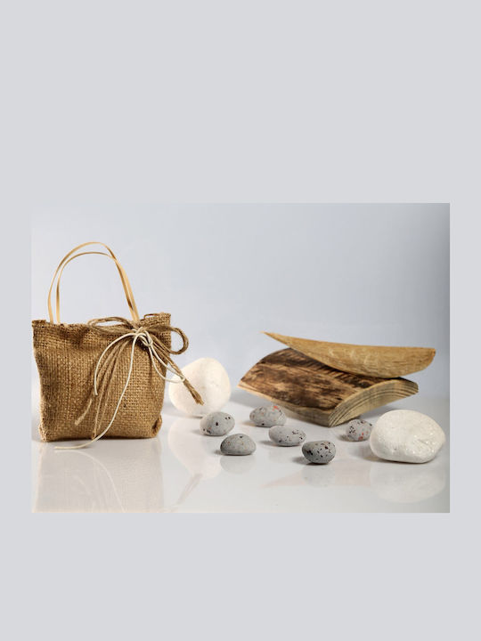 Estelle Weddings Wedding Favor Pouch with Burlap