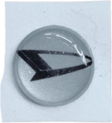Daihatsu Car Signal Stickers with Enamel Coating Daihatsu 1.1 x 1.1cm for Car Key 1pcs