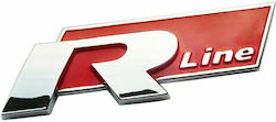 Kl Car Signal Stickers for Car Trunk in Red Color 1pcs