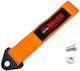 Autoabschleppmittel in Orange Farbe