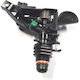 Aufprall-Sprinkler Düse mit Wasserfluss 380lt/h 1Stück Black 18-21M